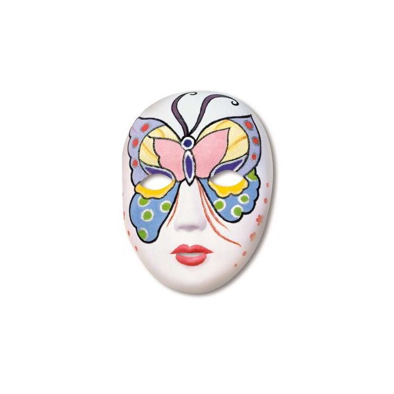 CWR Maschera da decorare - donna - 15 x 21 cm 05615 8004957056150