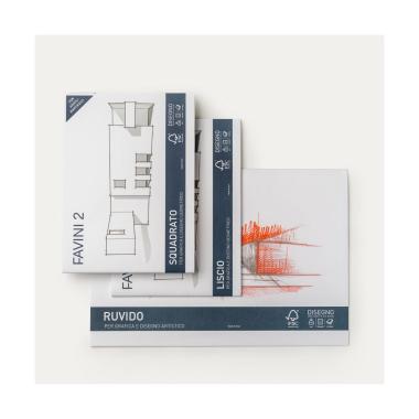 Favini - album favini2 - 110 gr/mq - formato 24 x 33 cm - 10 fogli - liscio/squadrato