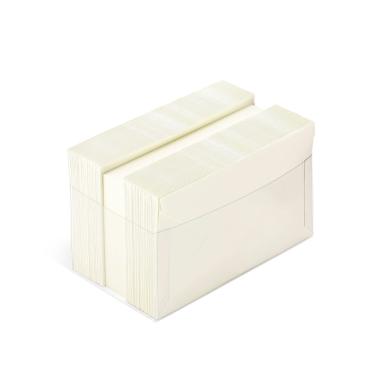Favini - scatolo da 100 buste 90gr + cartoncini 200 gr - formato 7,2 x 11 b1 - colore avorio