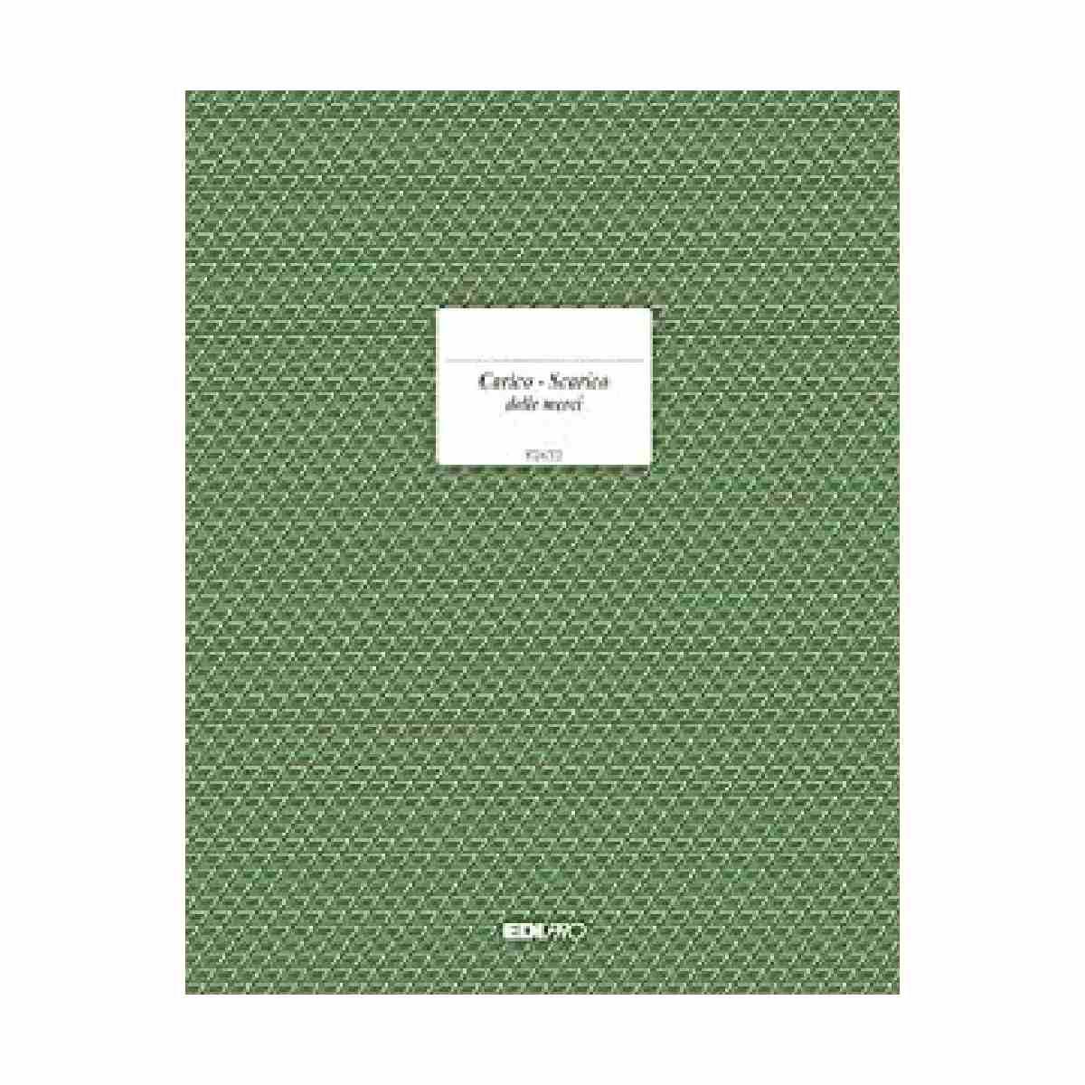 Edipro - registro carico/scarico delle merci 96 pagine - formato 31 x 24,5 cm