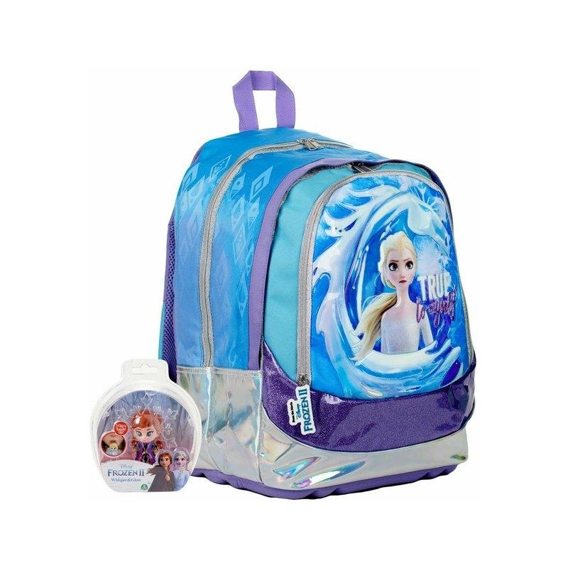 GIOCHI PREZIOSI - ZAINO ROUND XL FROZEN II CON GADGET - DIMENSIONI: 42 X 31 X 20 CM<br />