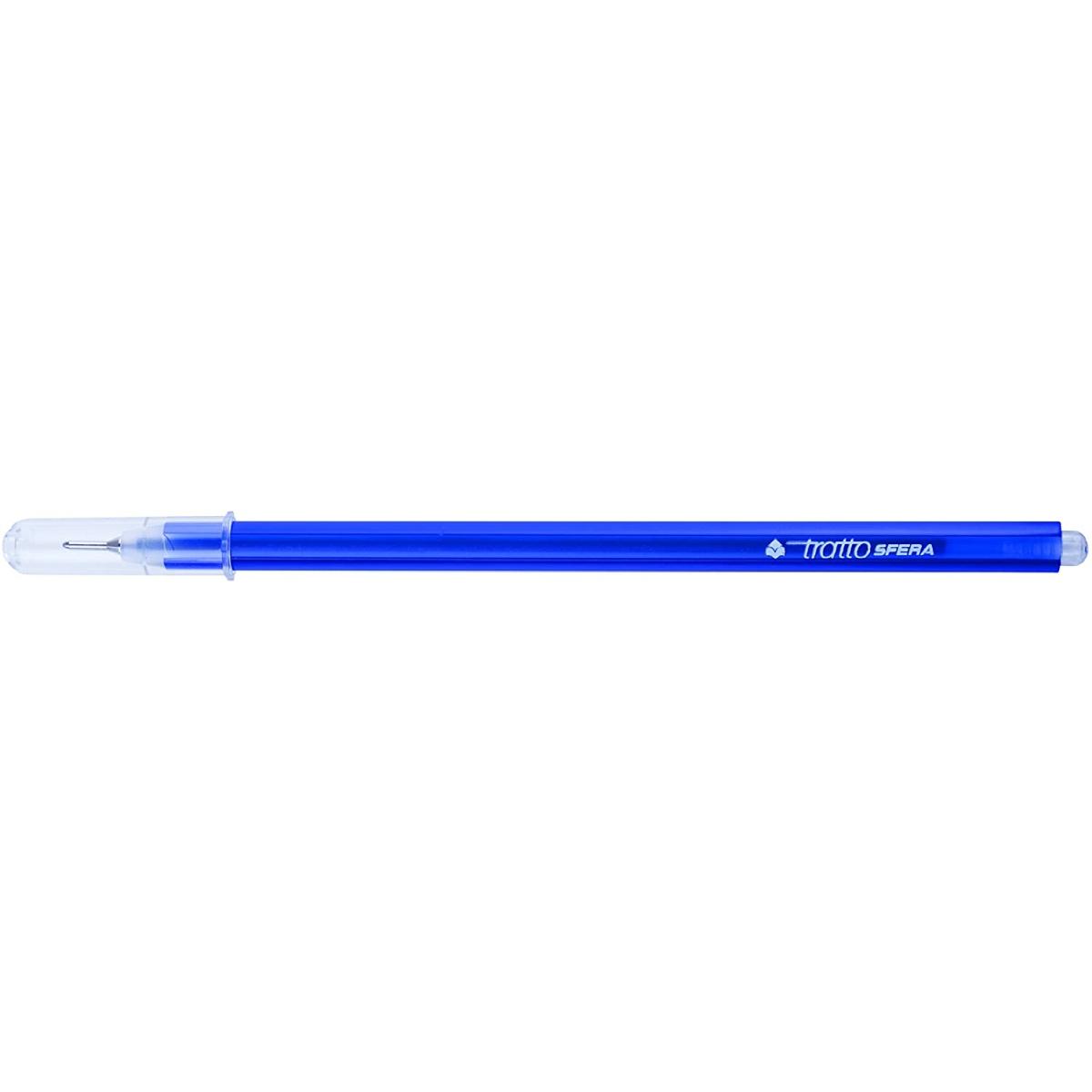 Tratto sfera - penna a sfera con punta stick - punta in ottone nichelato - tratto 0,4 mm -