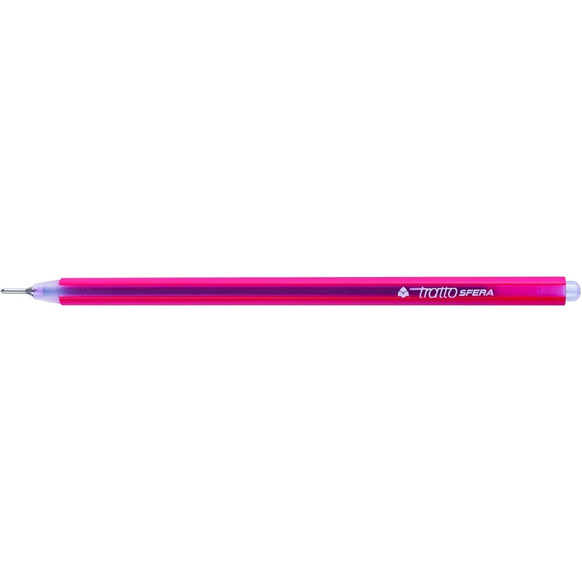 Tratto sfera - penna a sfera con punta stick - punta in ottone nichelato - tratto 0,4 mm -