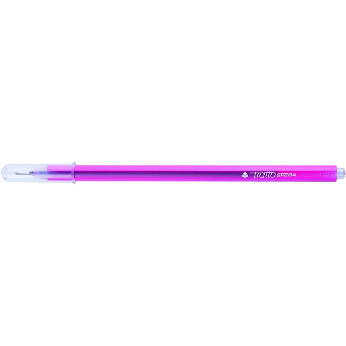 Tratto sfera - penna a sfera con punta stick - punta in ottone nichelato - tratto 0,4 mm -