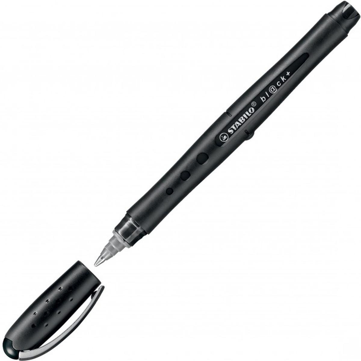 Stabilo bl@ck+ fine/medium - penna roller -