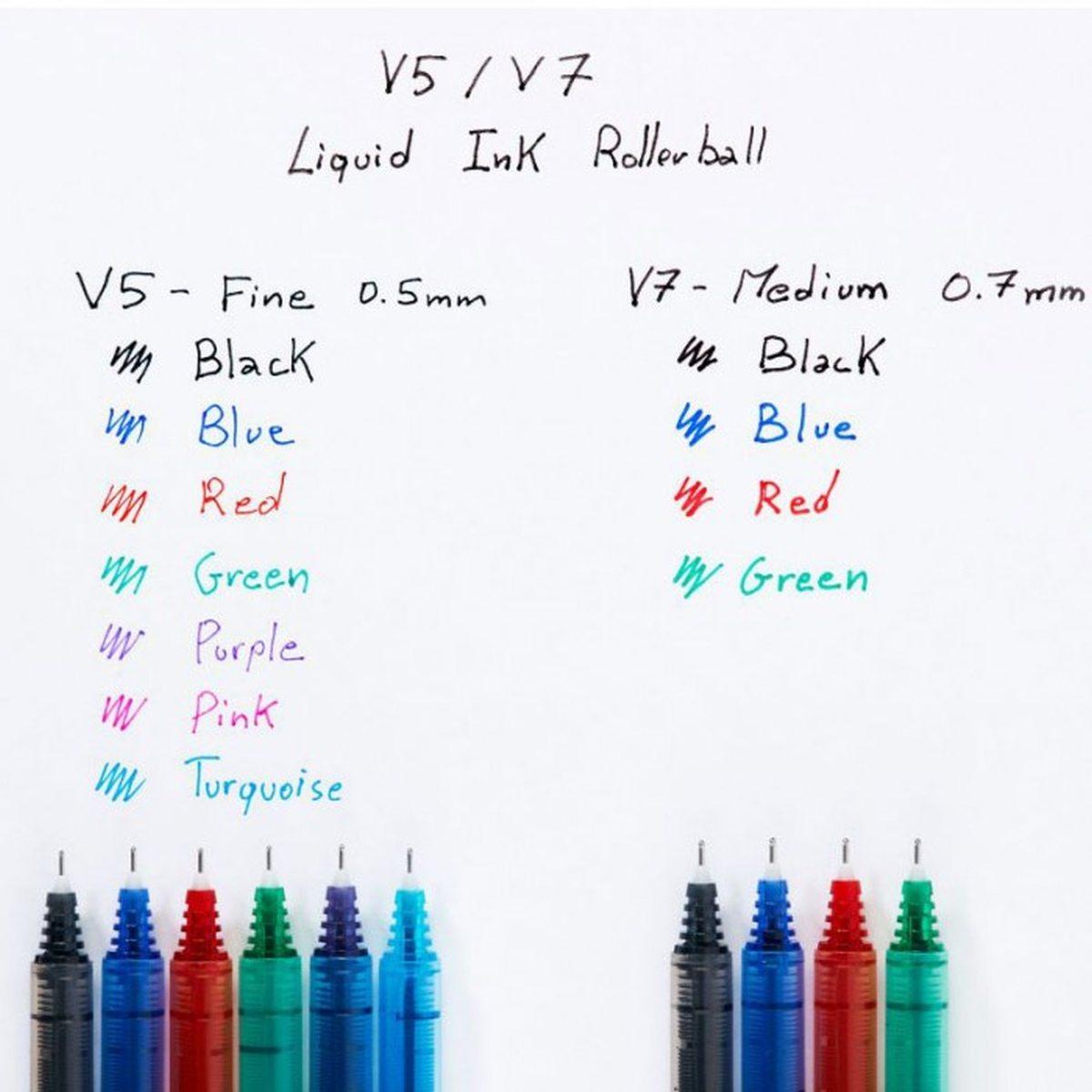 Pilot penna roller  fineliner hi-tecpoint v5 v7