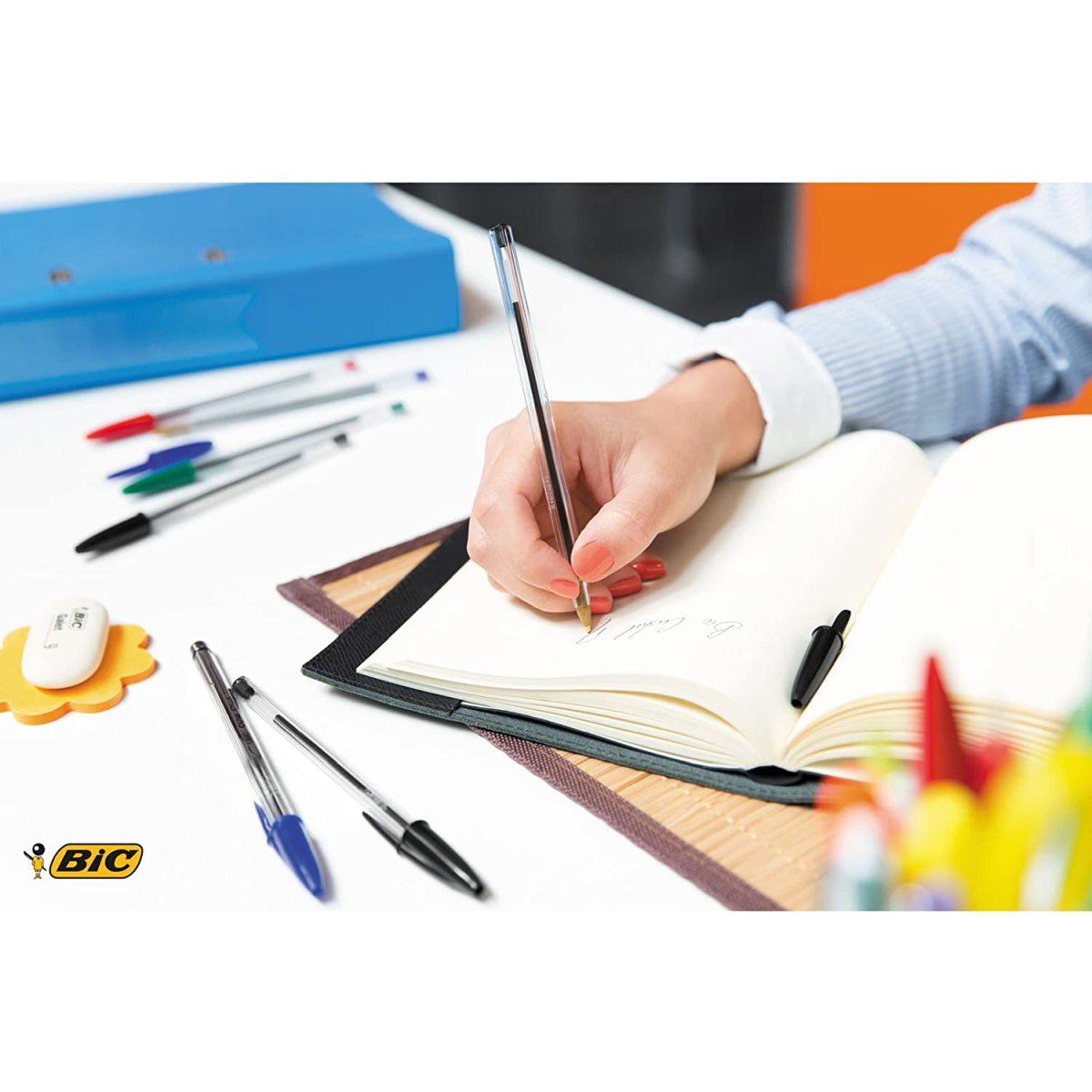 Bic cristal original - penna a sfera - punta media 1,0 mm