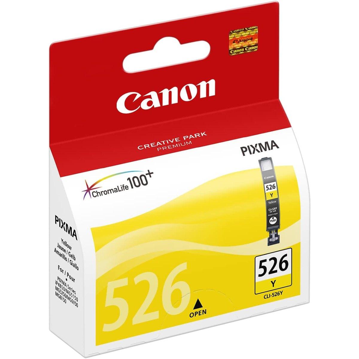 Canon - cartuccia inchiostro cym - cli-526 - 520 pp - 9 ml -