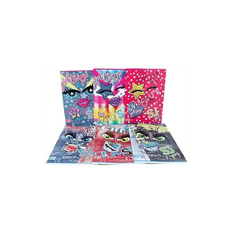 Maxi quaderno sj gang facce - 96+r pag - 100 gr - boy/girl