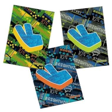 Maxi quaderno seven brightwin - 96+r pag - 100 gr