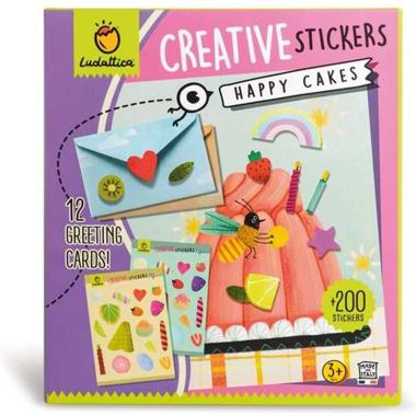 Ludattica - creative stickers - happy cakes