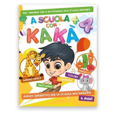 A scuola con kaka'  4 anni - album operativo per la scuola dell'infanzia