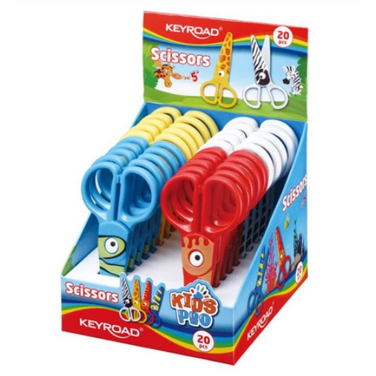 Forbicina in plastica per bambini - punta tonda cm.13