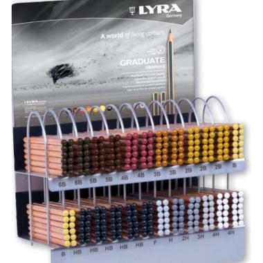 Lyra graduate graphite - matita di grafite per disegno artistico e tecnico