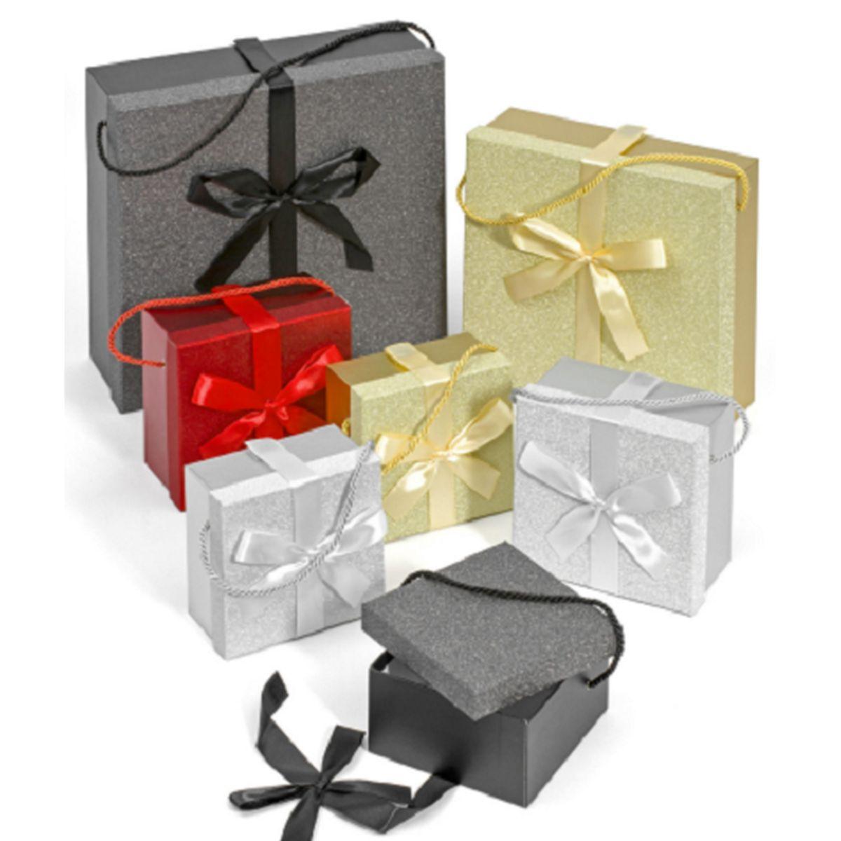 Star - gift & go box - set da 2 pz: 32 x 32 x 11,50 cm + 26 x 26 x 9 cm