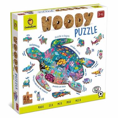 Ludattica woody puzzle - oceano