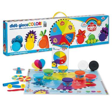 Dido' giocacolori - modella gioca e impara i colori con la ruota cromatica dido'