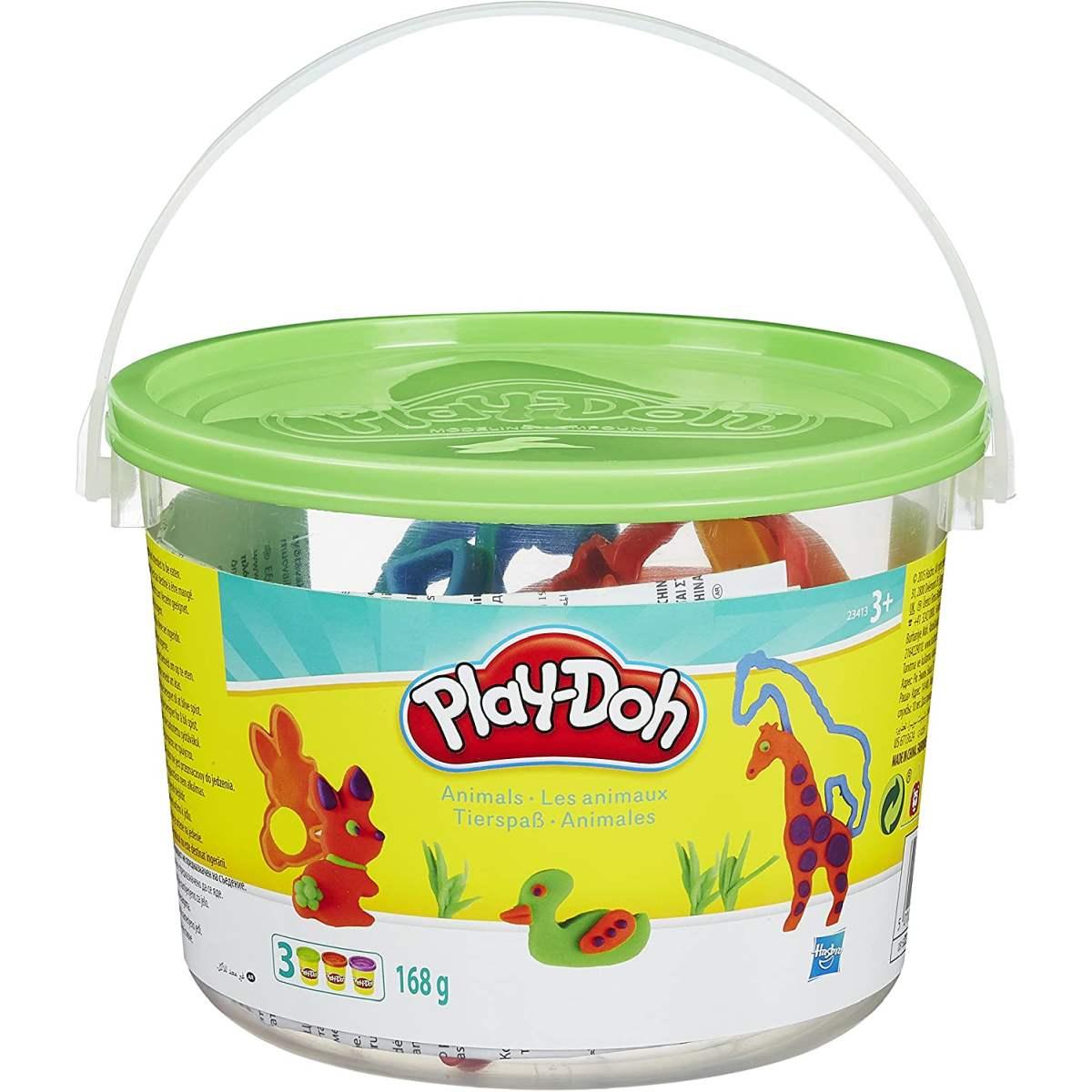 Hasbro play-doh - mini secchielli (pasta da modellare)