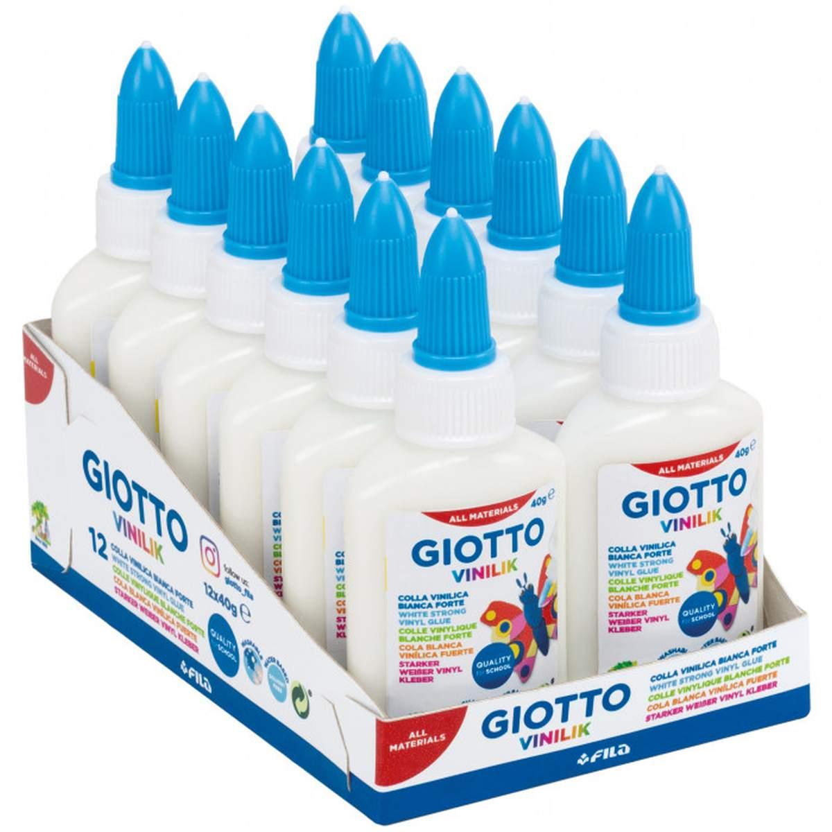Giotto vinilik - colla vinilica - flacone da 40 gr