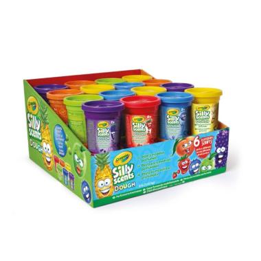 Crayola silly scents dough - pasta da modellare profumata - 113 gr
