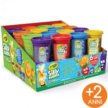 Crayola silly scents dough - pasta da modellare profumata - 113 gr