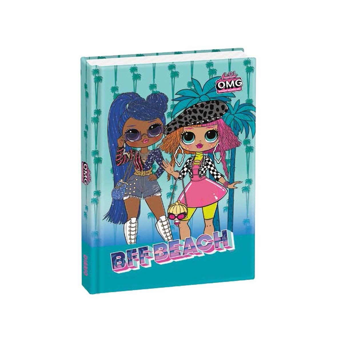 Diario scolastico standard 13x17,8 12 mesi lol surprise omg