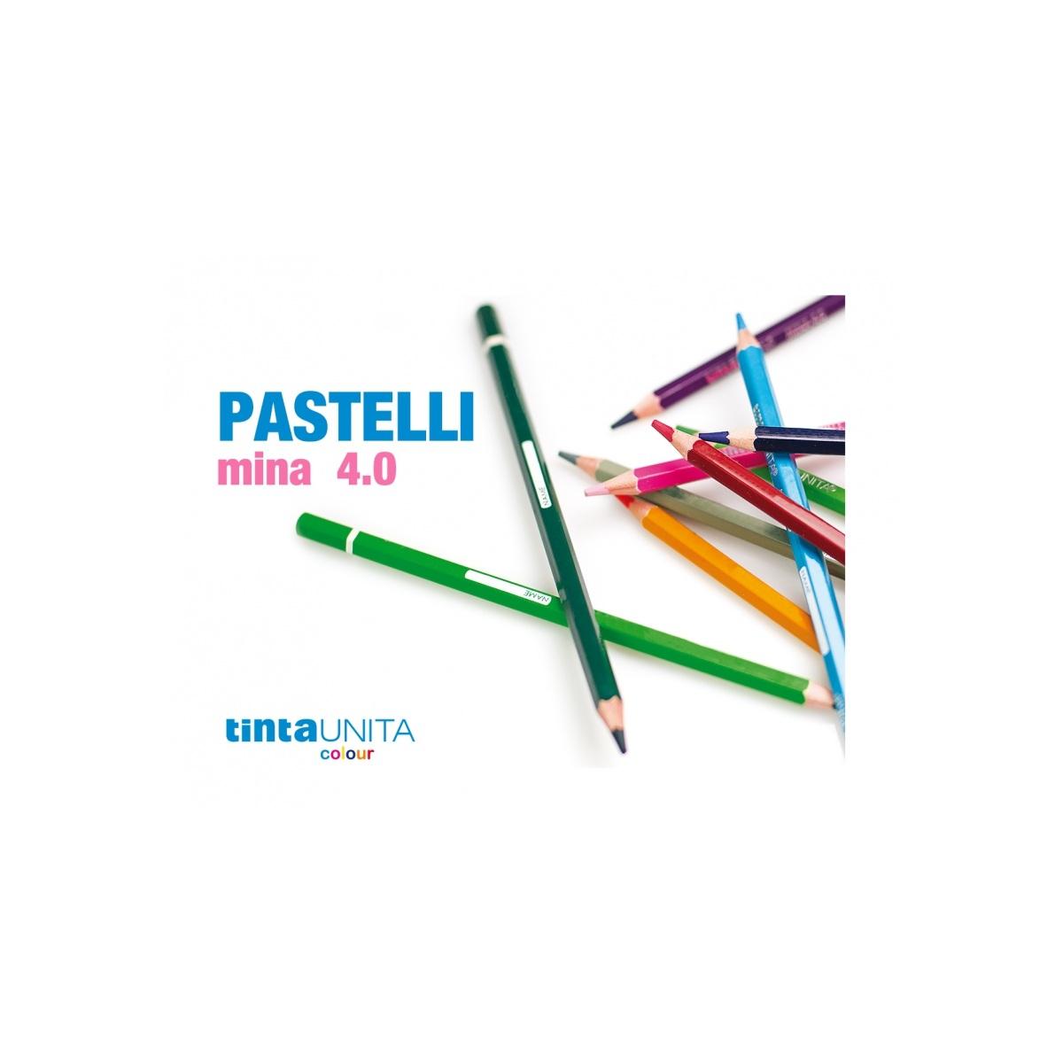 Tintaunita - pastelli acquerellabili - mina 4.0 mm - confezione da 12 pz