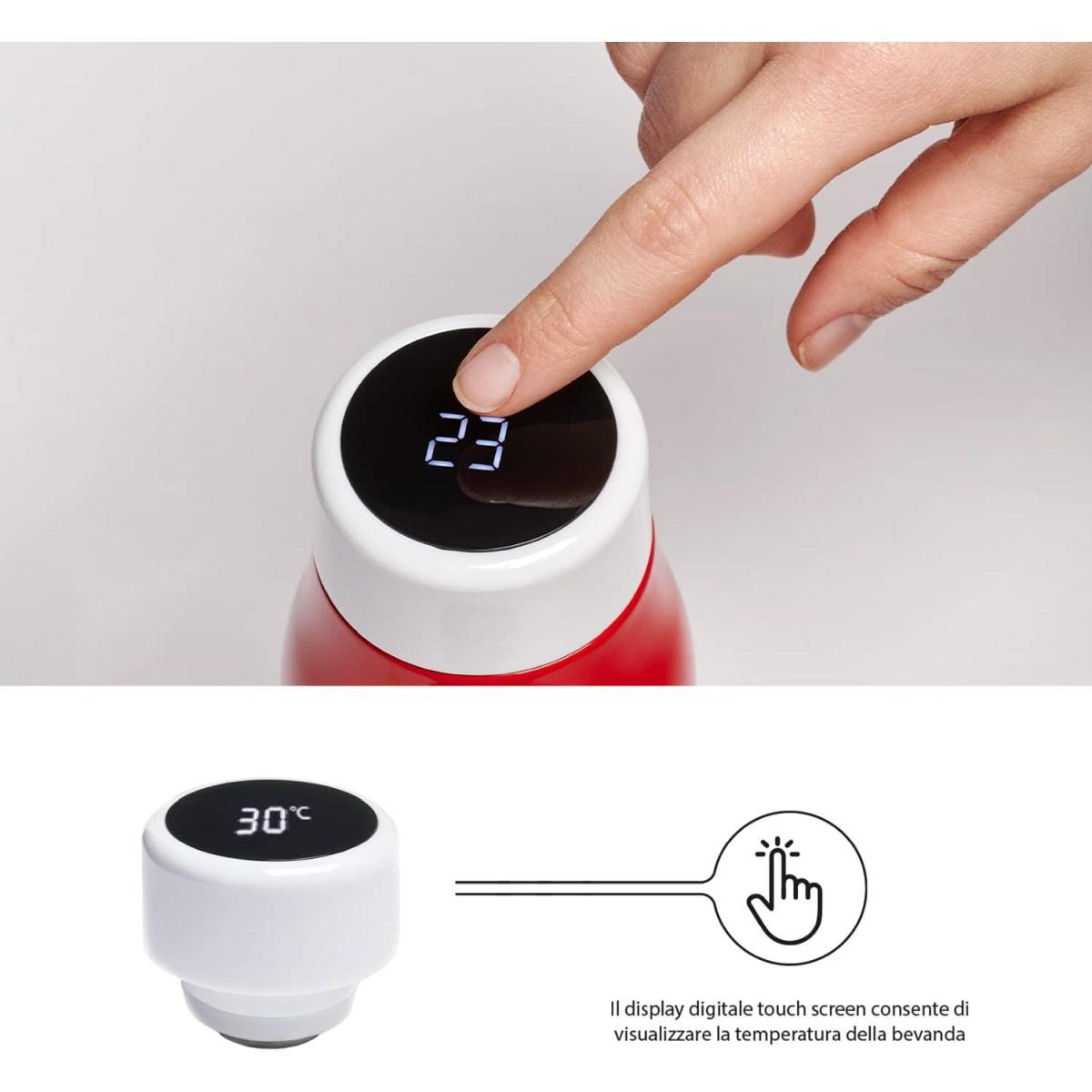 Borraccia termica con display digitale 500 ml - pantone