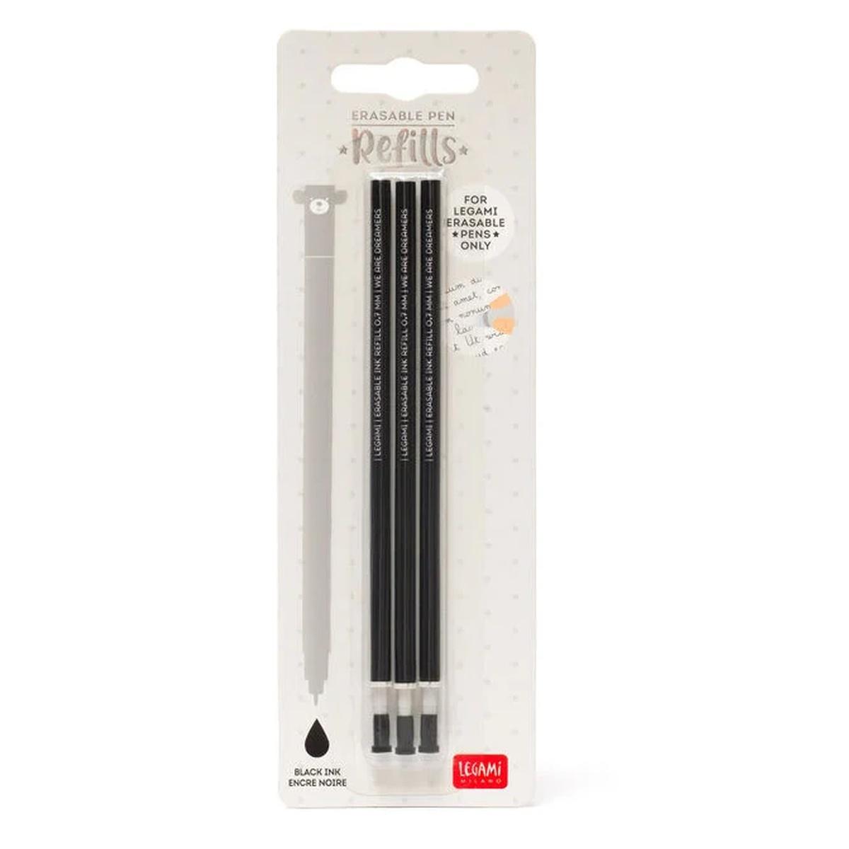 Legami - refill per penna gel cancellabile - erasable pen - 0,7 mm