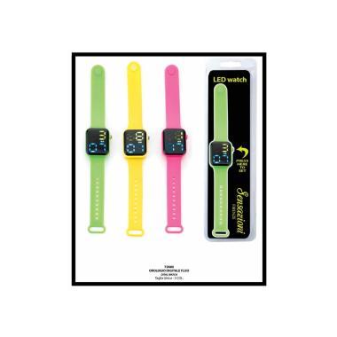 Orologio band digitale - colori fluo