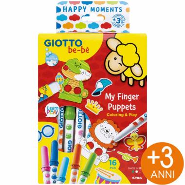 Giotto be-bÈ kit happy moments - my finger puppets