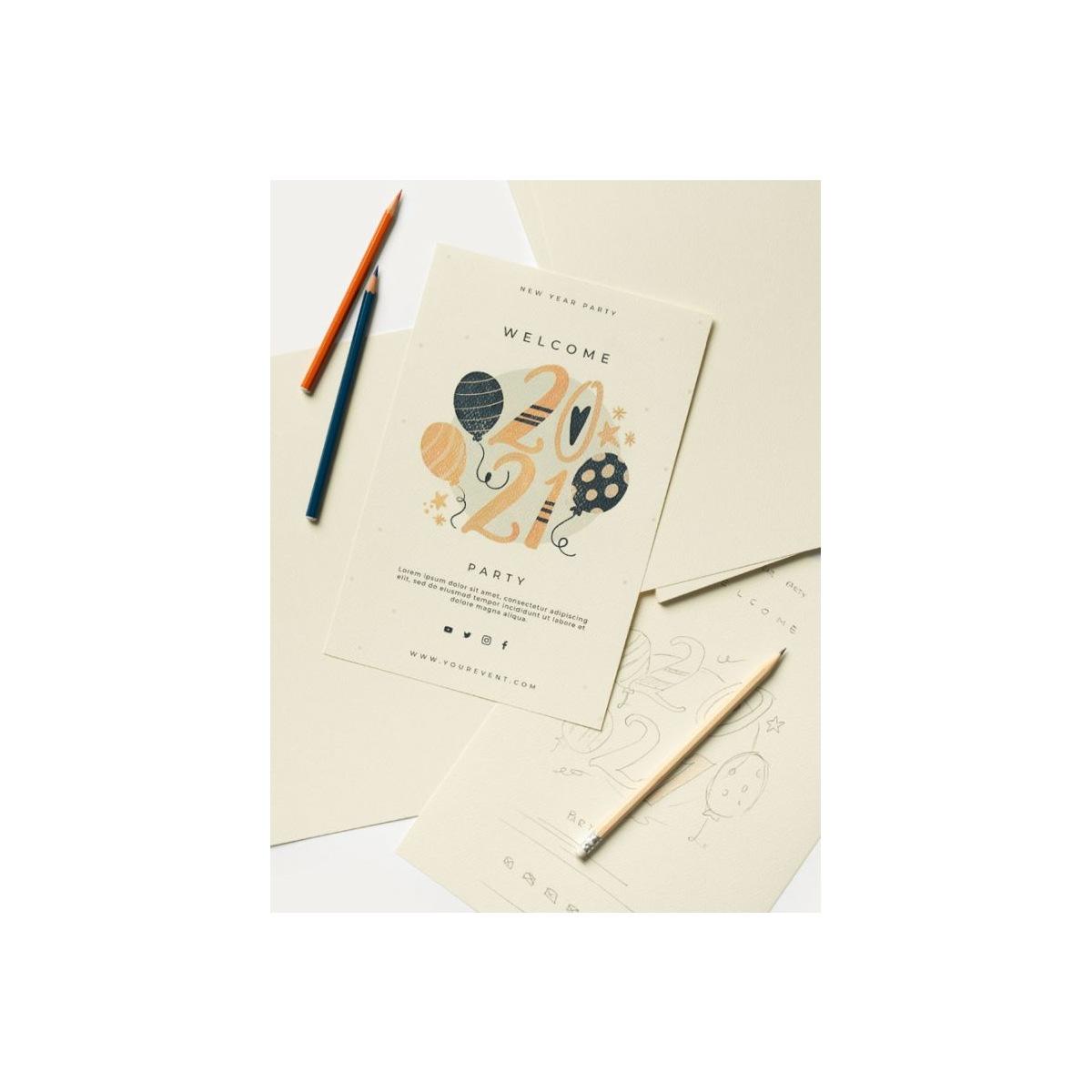 Favini - calligraphy classic canvas - a4 - 50 fogli