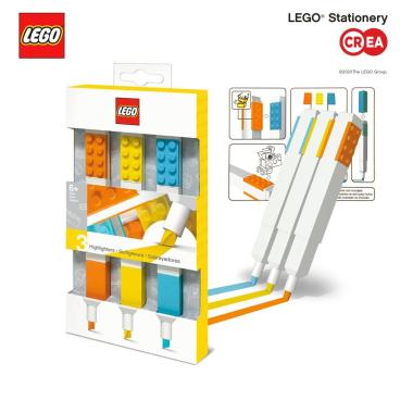 Lego 2.0 - evidenziatori 3 pz