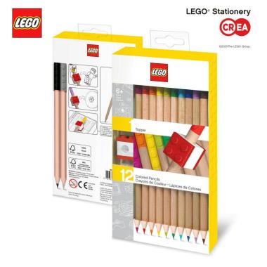 Lego 2.0 - 12 matite colorate