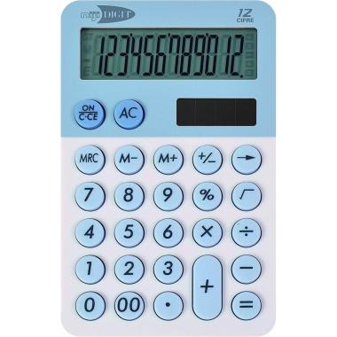 Niji - calcolatrice tascabile 12 cifre - 7,5 x 12 cm