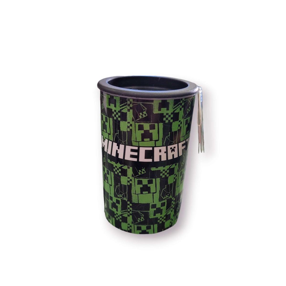 Temperamatite 2 fori in metallo con serbatoio minecraft