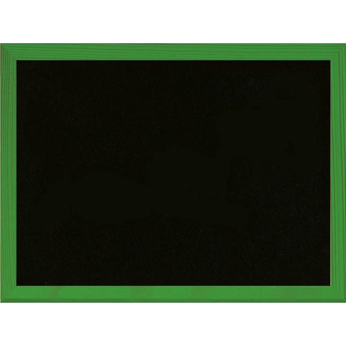 Lebez - lavagna nera 30 x 40 cm con cornice colorata