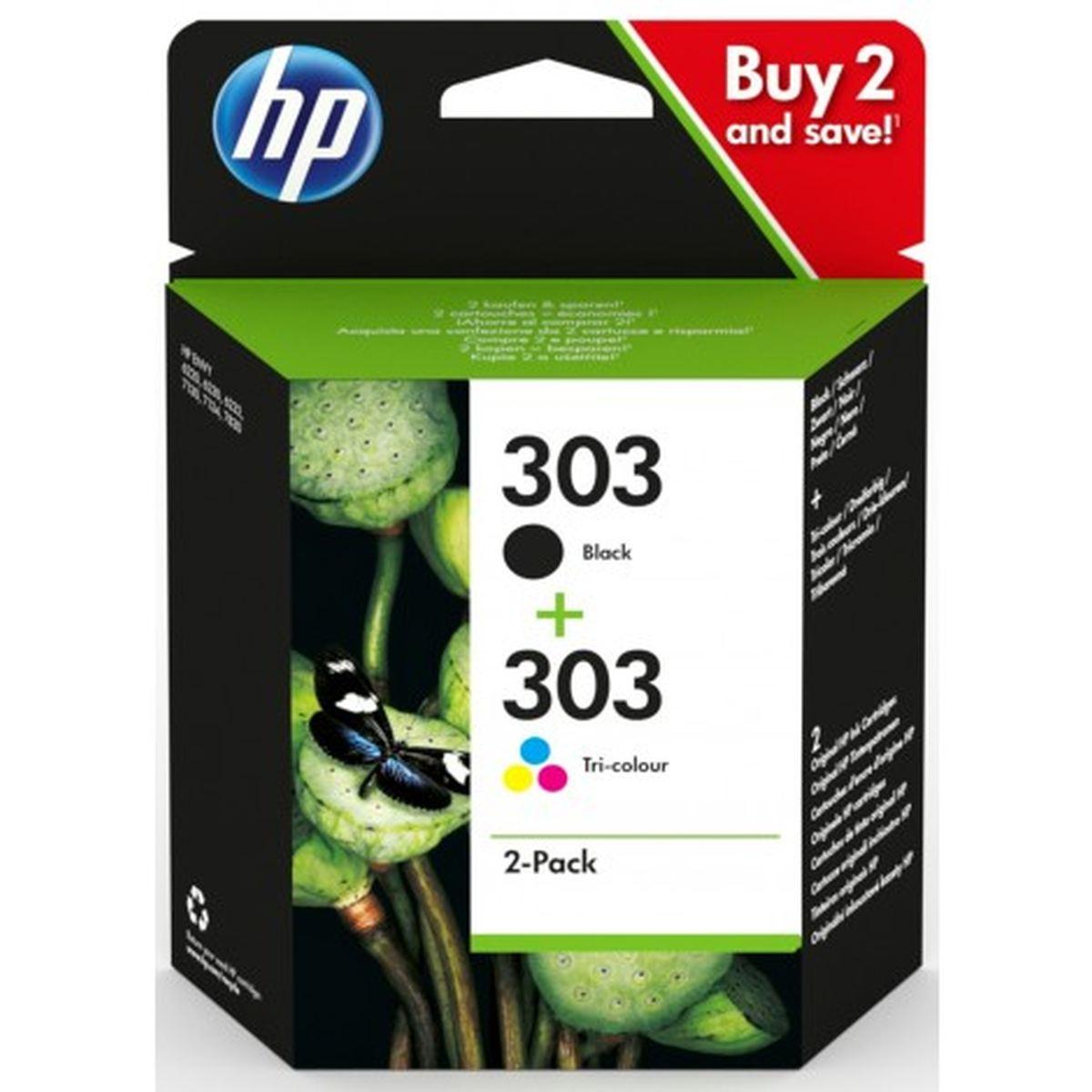 Hp cartuccia inchiostro n.303 multipack cmyk