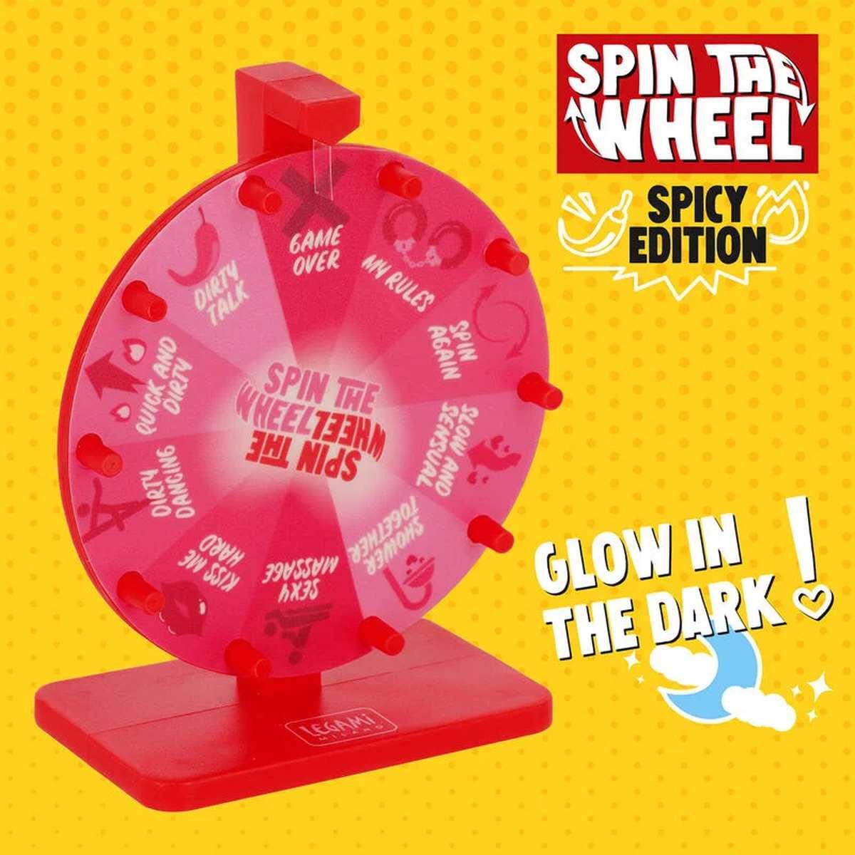 Legami - answer wheel - spin the wheel - spicy edition