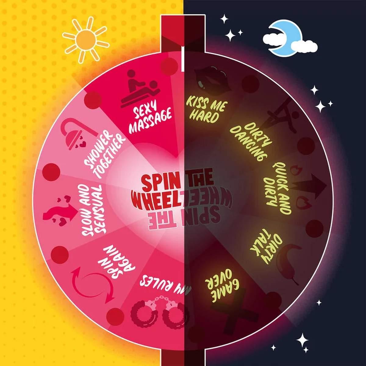 Legami - answer wheel - spin the wheel - spicy edition