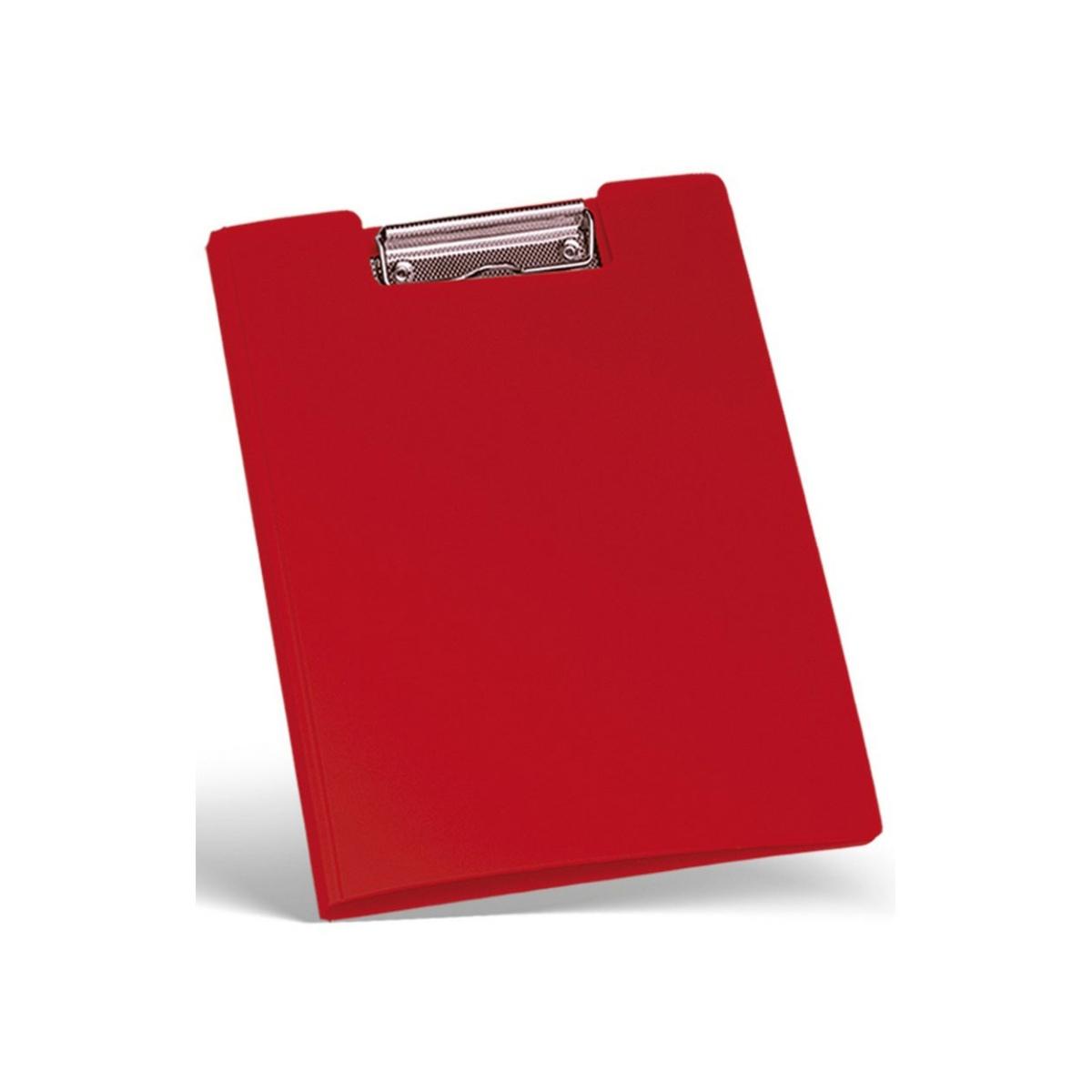 Portablocco verticale con bloccafogli in metallo e gancio - 23 x 32 cm