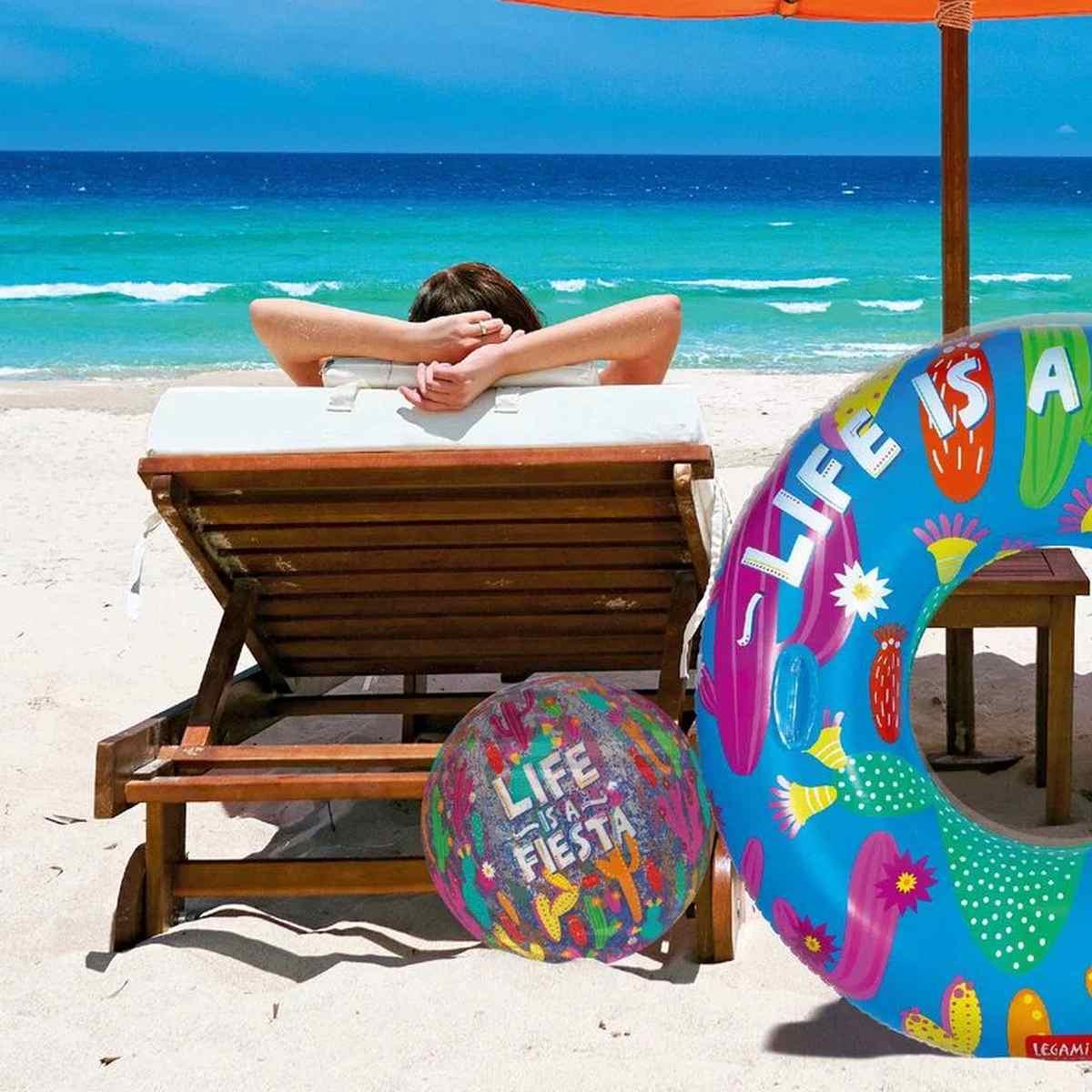 Legami - palla da spiaggia gonfiabile - glitter beach ball