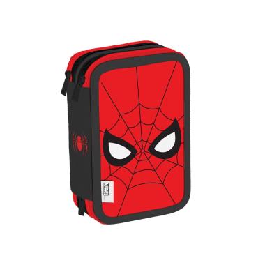 Spiderman - astuccio 3 zipper 44 pezzi