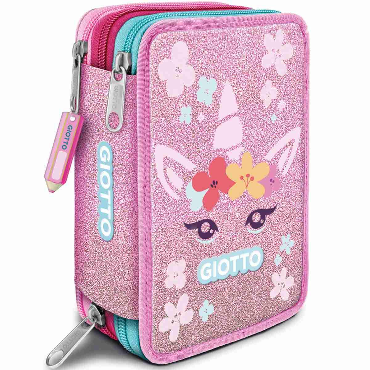 Giotto astuccio 3 zip con corredo premium candy fila