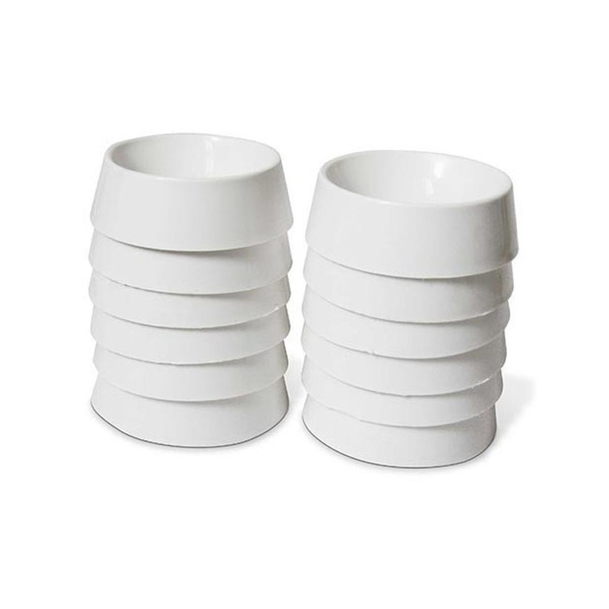 Dom - ciotole plastica Ø 6 cm - 10 pz