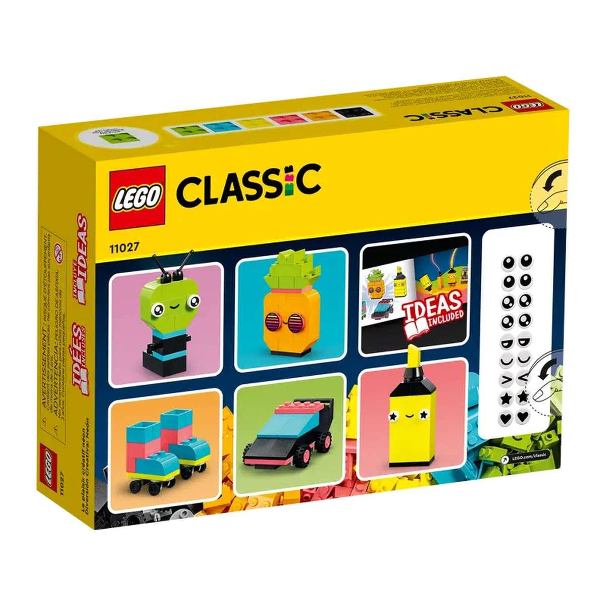 Lego 11027 - classic - divertimento creativo neon