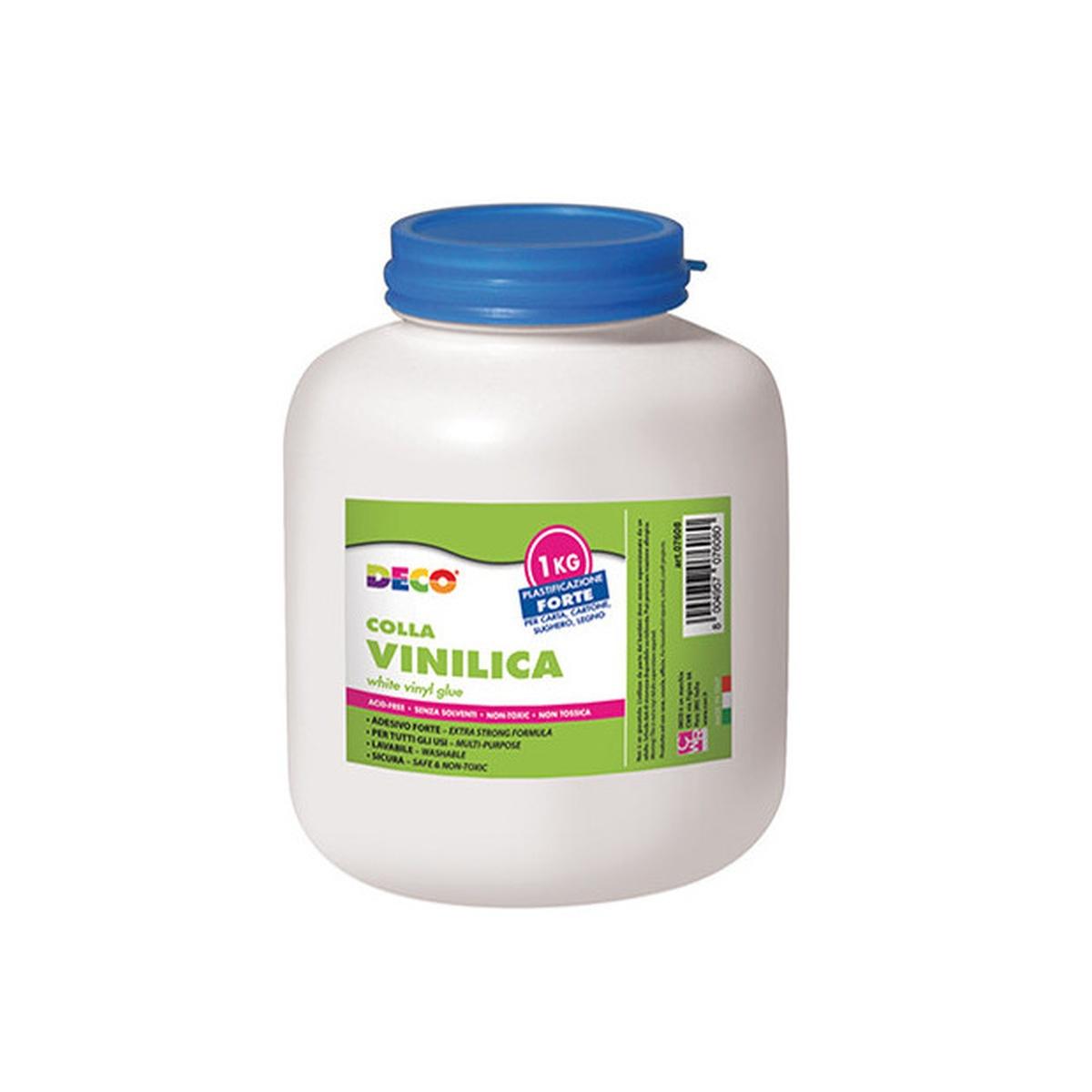 Colla vinilica plastificazione forte - barattolo 1 kg