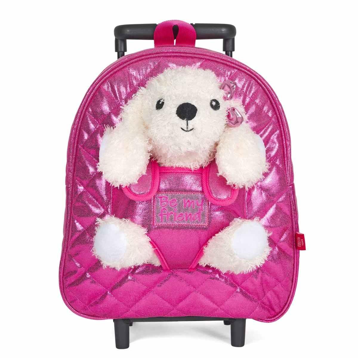 Mini trolley con peluche didÌ dog perletti toys