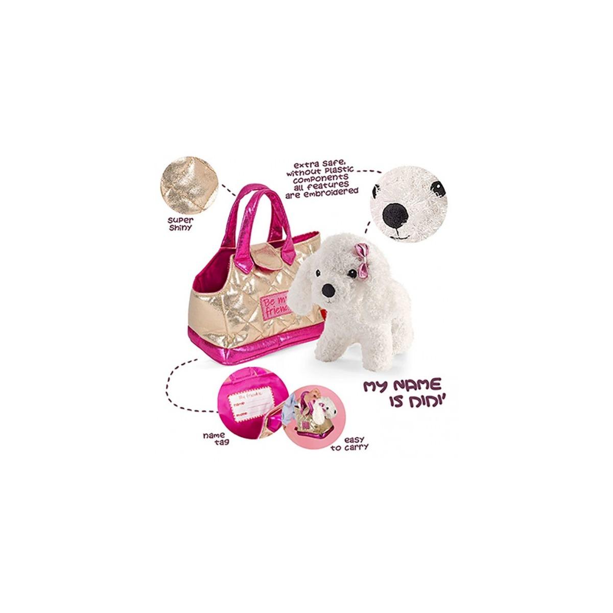 Mini bag con peluche didÌ dog perletti toys
