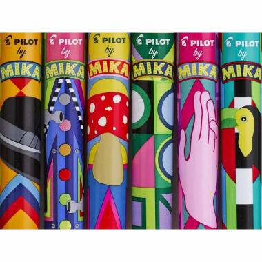 Penna cancellabile pilot frixion ball limited edition mika 0,7mm